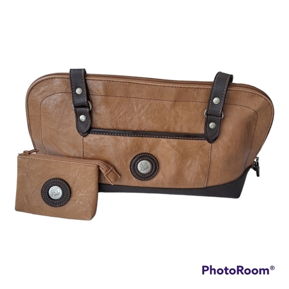 MOUFLON 2 shoulder bag and 2 wallets mouflon bag Canada Faux leather - Picture 3 of 16